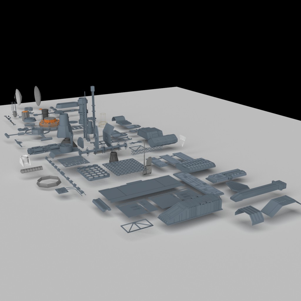Greeble pack preview image 1